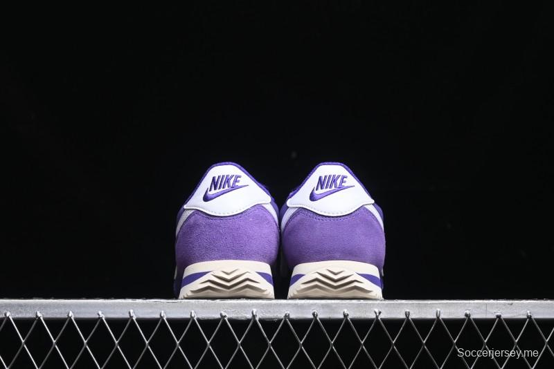 Nike Classic Cortez Leather Retro Running Shoes - DZ2795-500