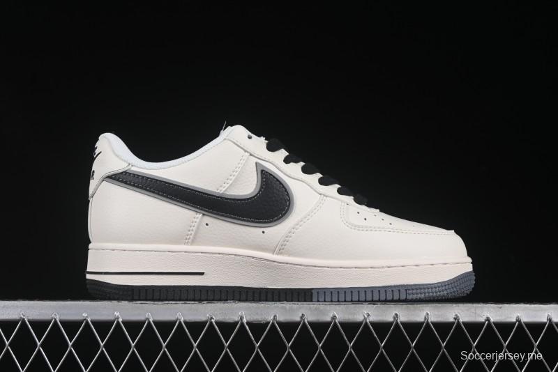 Nike Air Force 1 '07 Low Supreme Collaboration Two-Tone Beige Low-Top Casual Sneakers - XZ6188-362
