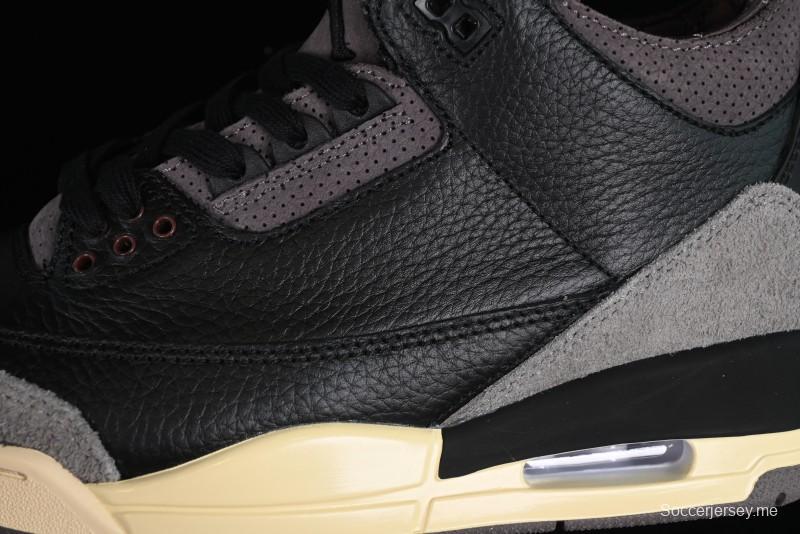 Nike A Ma Maniere x Air Jordan 3 Retro Black Sneakers - FZ4811-001