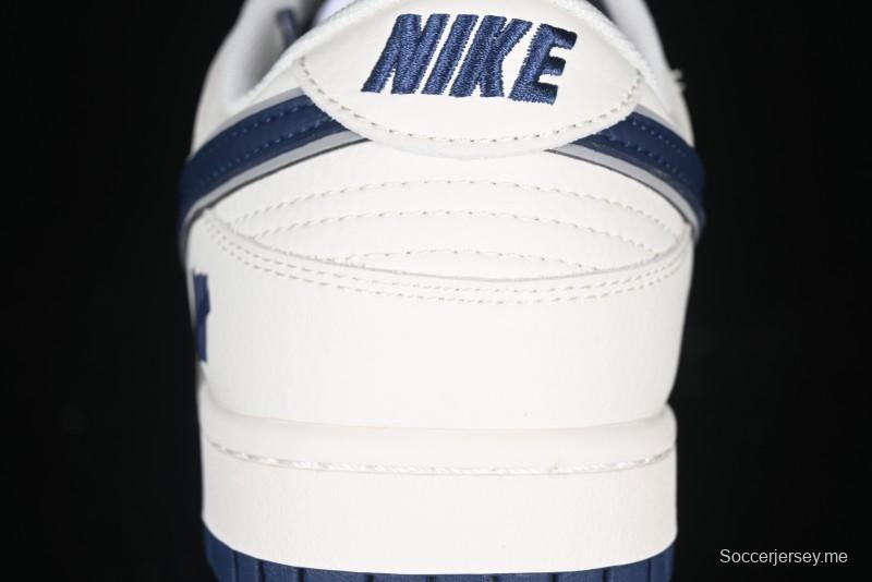 Nike SB Dunk Low UN Collaboration - Dark Blue Anniversary High-End Custom Low-Top Casual Sneakers - XX2026-666