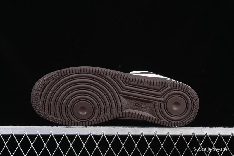 Nike Air Force 1 '07 Low Casual Sneakers with Full-Length Air Cushion - HQ3485-104