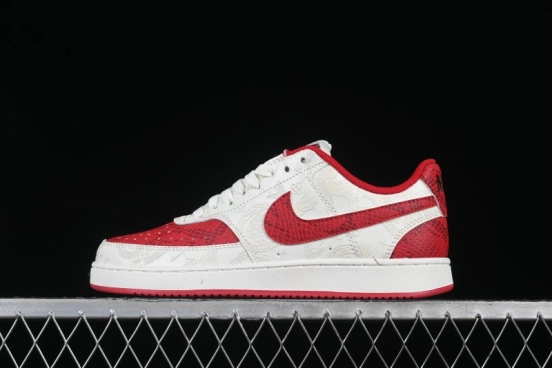 Nike Court Vision Lo 2025 Year of the Snake Theme Campus Casual Sneakers - CD5463-100