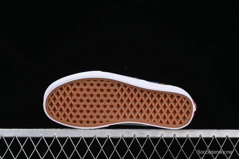 Vans Slip-on Pro Simpson Family All Over Print Low Top Skate Shoes - VN0A3WMD1TJ