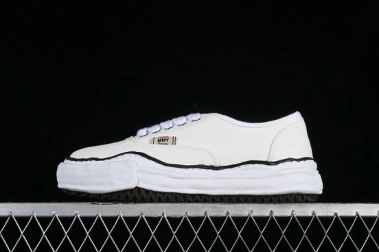 Wayne Original Sole Leather Low Sneaker with Melted Ice Cream Outsole - W.E5