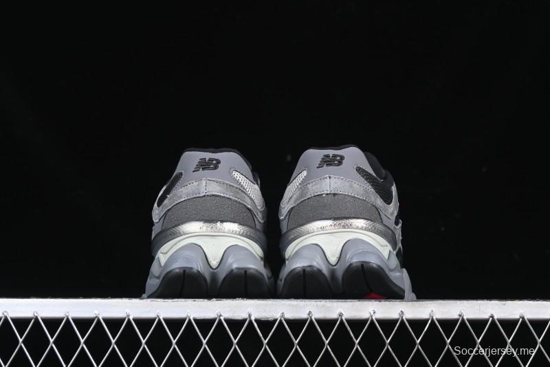 New Balance 9060 Retro Casual Running Shoes with ABZORB Cushioning Technology - U9060BLK