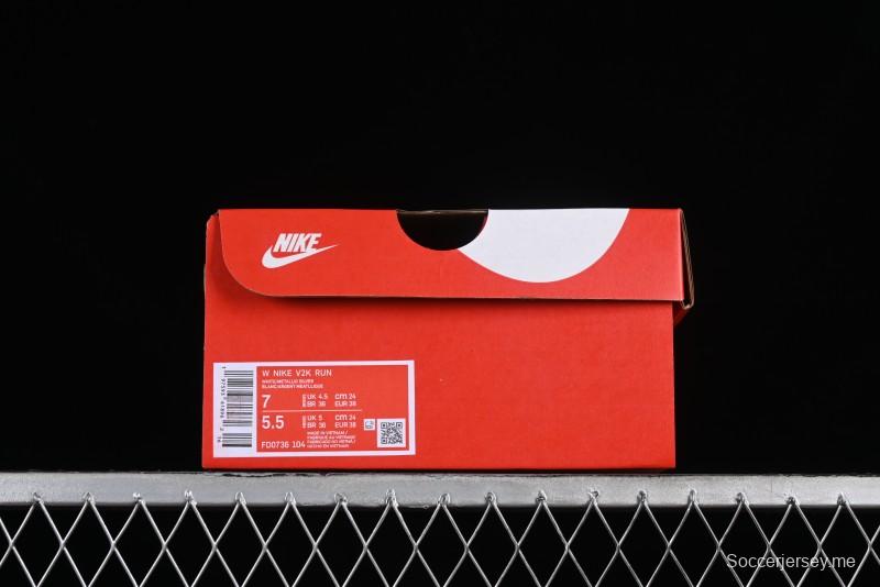 Nike V2K Runtekk 3XL Cushioned Anti-Slip Retro Low-Top Running Shoes - FD0736-104