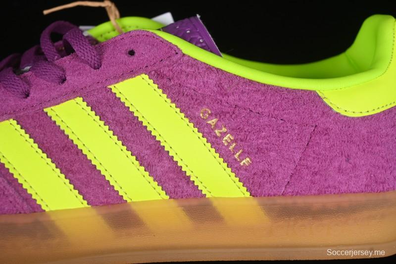 Adidas Originals Gazelle Indoor HQ8715 Retro Casual Anti-Slip Wear-Resistant Low-Top Sneakers