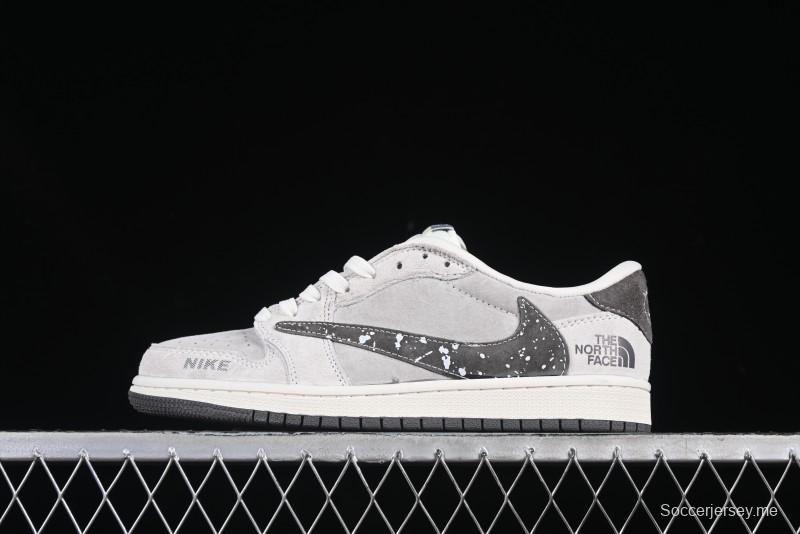 Nike Air Jordan 1 Low OG SP Travis Scott x Fragment Design Collaboration Sneakers - XS2024-041