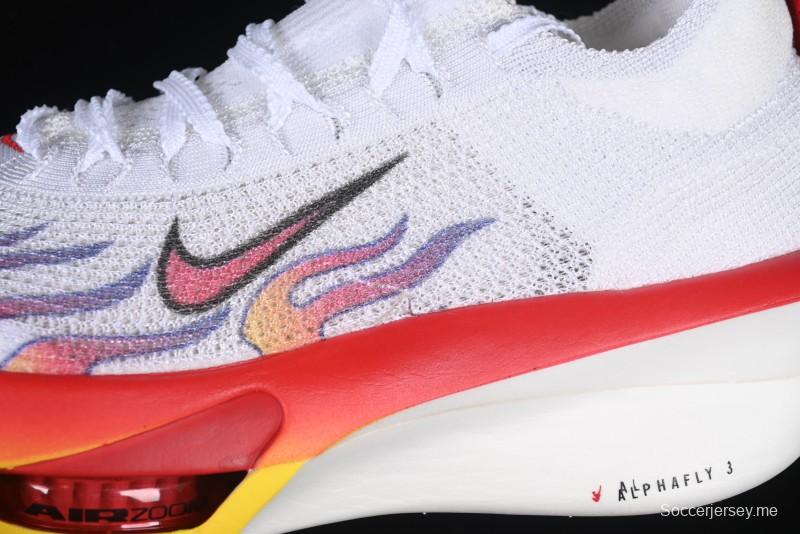 Nike ZoomX Vaporfly NEXT% 3 Marathon Series Foam Ultra-Lightweight Cushioned Running Shoes - HQ3501-100