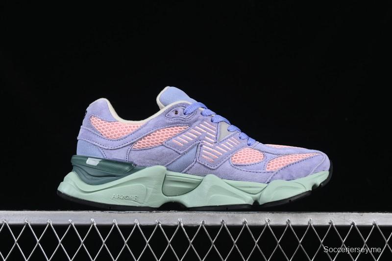 New Balance 9060 Retro Casual Running Sneakers with ABZORB Cushioning Technology - U9060WG1