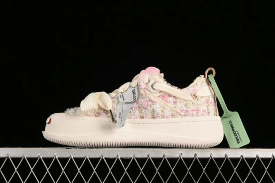 SMILEREPUBLIC SMILE Collection Canvas Sneakers with Thick Sole and Open Toe Design - G.D4