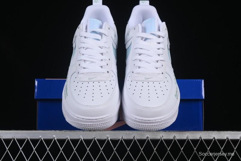 Nike Air Force 1'07 Low "Octopus Brother" SpongeBob Comic Series Squidward Middle East Casual Sneakers - FB8971-060