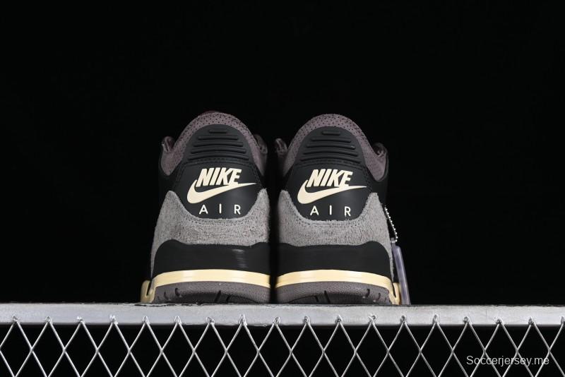 Nike A Ma Maniere x Air Jordan 3 Retro Black Sneakers - FZ4811-001