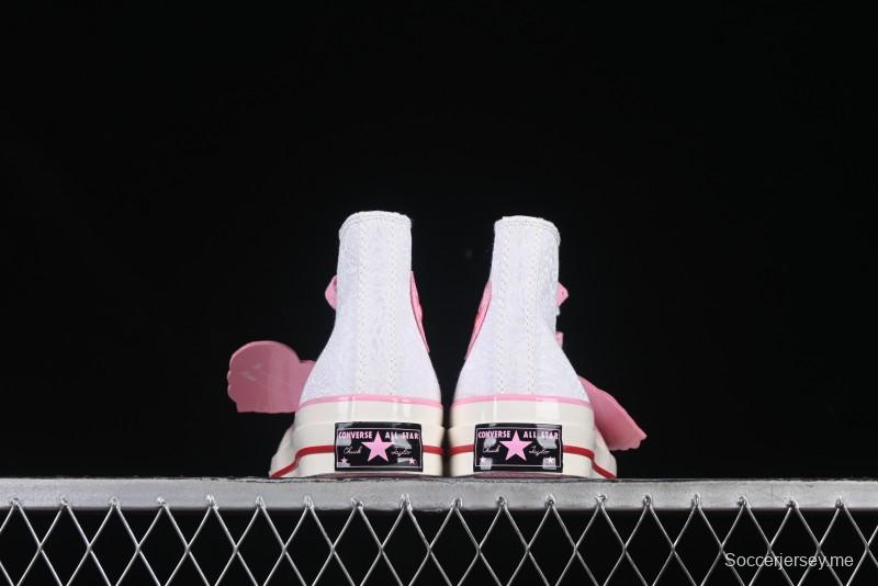 Converse Chuck 70 Valentine's Day Rose High Top Casual Sneakers - A14798C