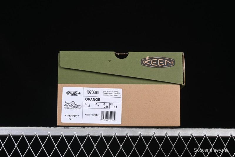 Keen Newport H2 Outdoor Sports Water Shoes with Toe Protection - 1026686ORANGE