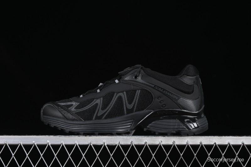 Salomon XT-Wings 2 All-Black Trail Running Sneakers - Sleek Performance and Style