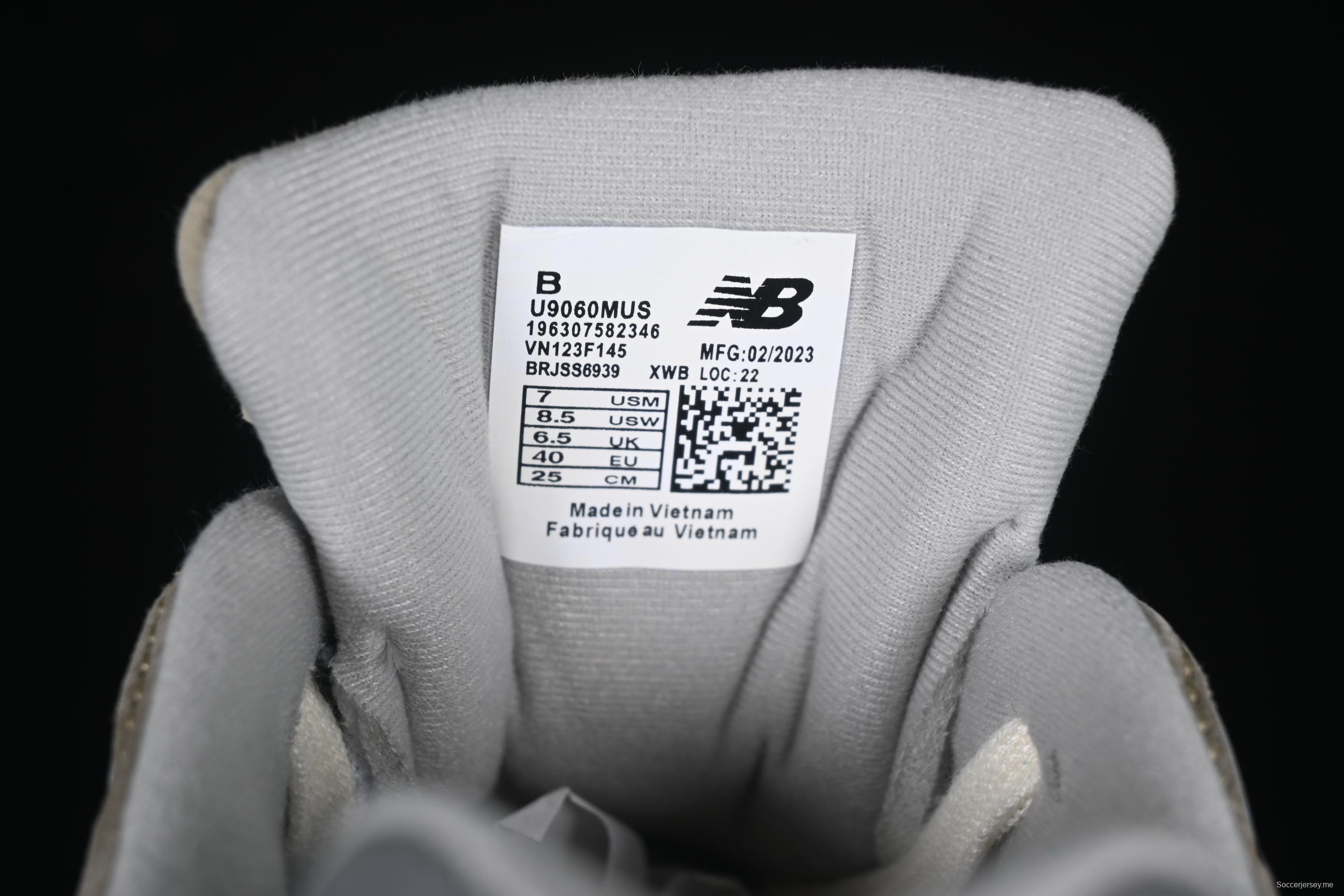 New Balance 9060 Retro Casual Running Shoes with ABZORB Cushioning Technology - U9060MUS