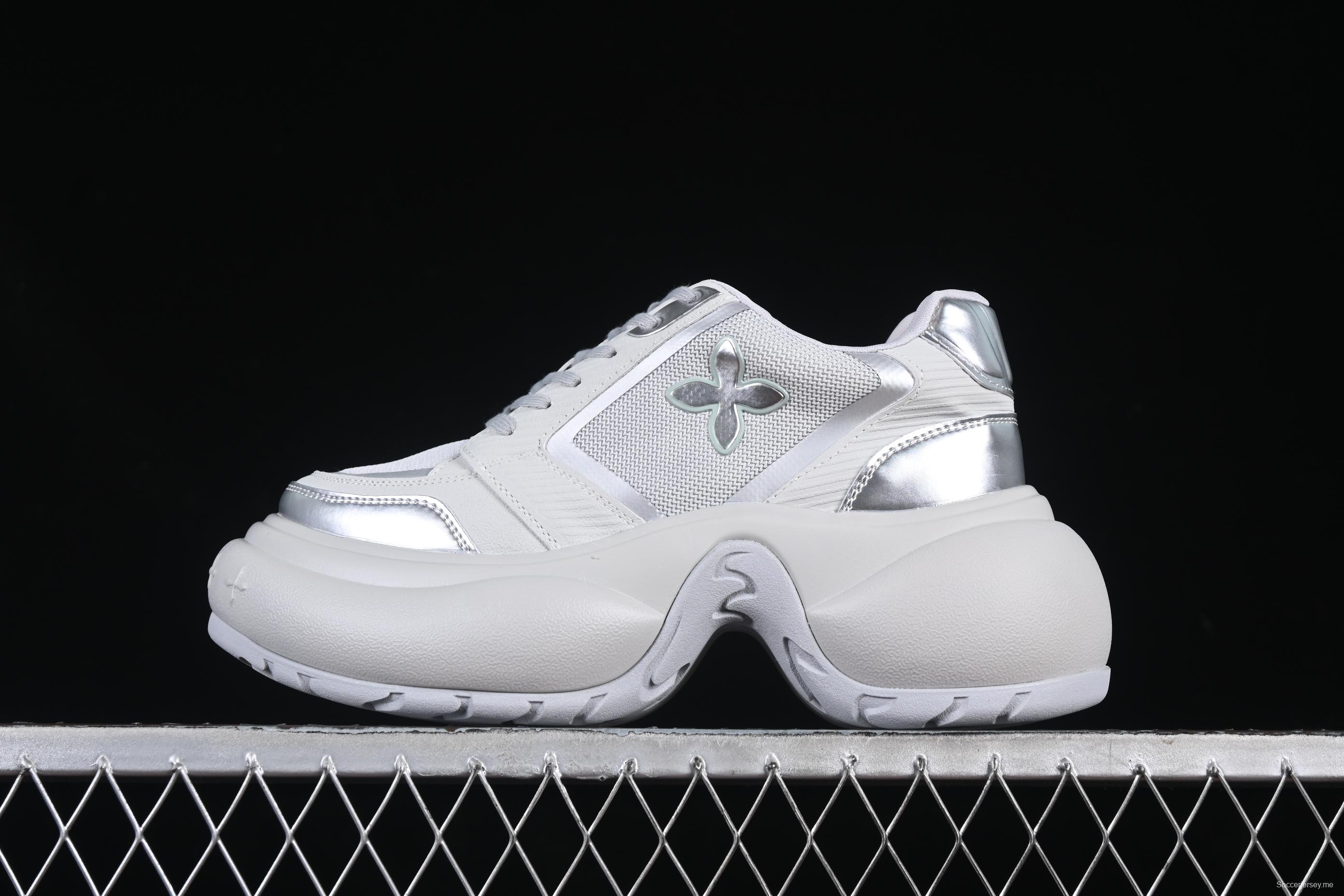 SMFK FUTURE RIPPLE Low-Top Fashion Sports Casual Shoes in Gray - AJD4