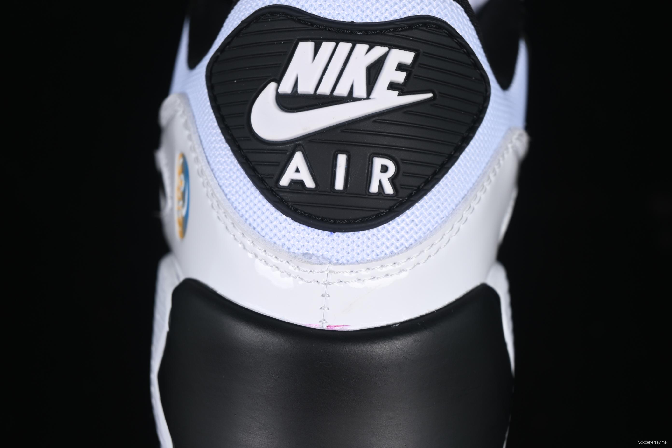 Nike Air Max 90 Retro Running Shoes with Visible Air Cushion - DM6178-010