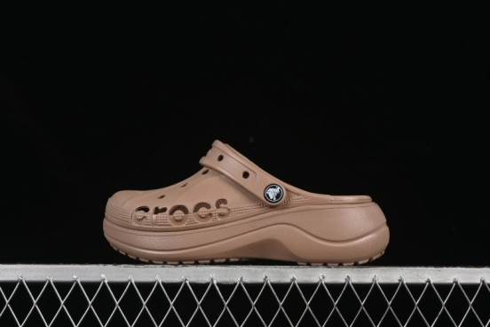 Crocs Baya Platform Classic Summer Two-Way Sandals Clogs - B.D4