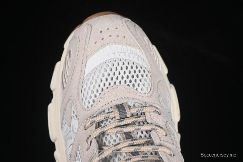 Dior Chrono Round Toe Lace-Up Lifestyle Casual Running Sneakers - 24W Beige