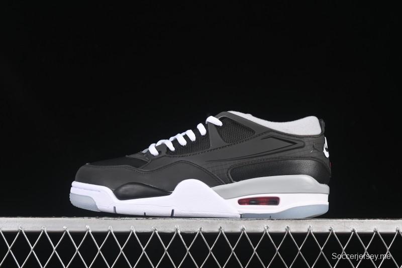 Nike Air Jordan 4 Remastered Sneakers in Black Grey White - HV5184-010