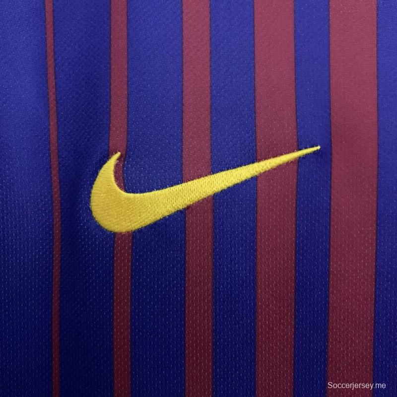 القميص الأساسي لبرشلونة 17/18 ريترو برشلونة