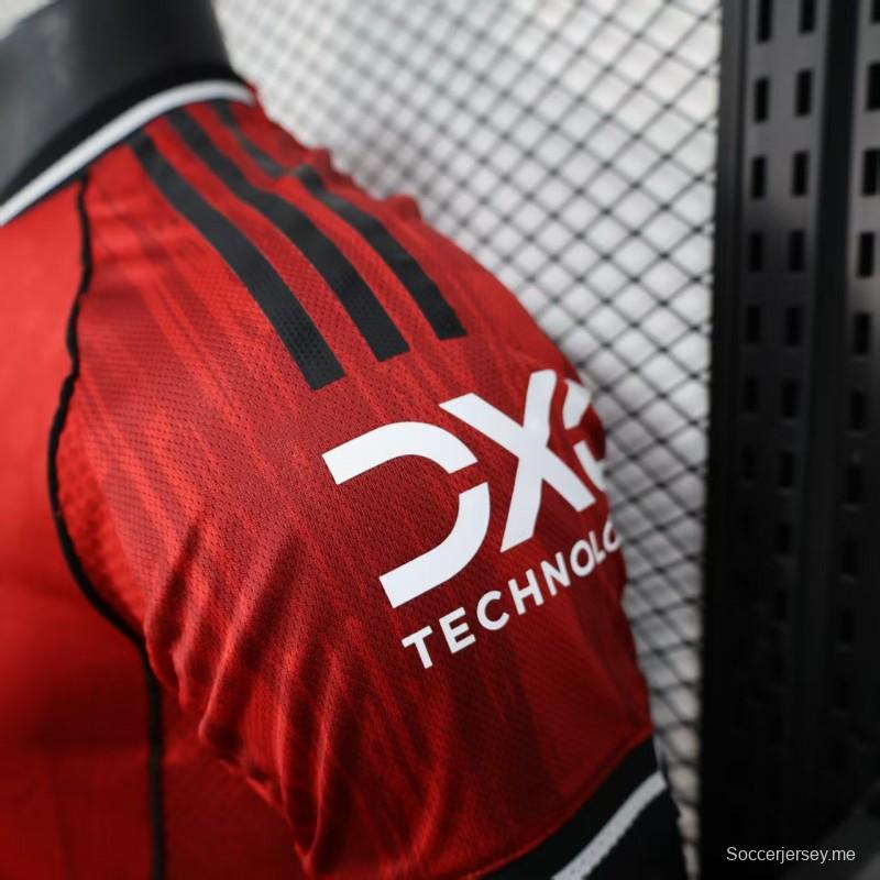 إصدار اللاعب 25/26 قميص مانشستر يونايتد الرئيسي 25/26