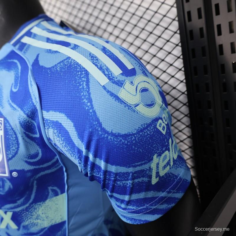 Player Version 25/26 Tigres Away Blue Jersey