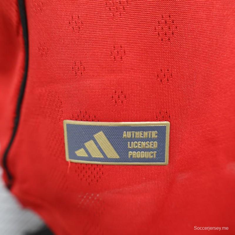 إصدار اللاعب 25/26 قميص مانشستر يونايتد الرئيسي 25/26