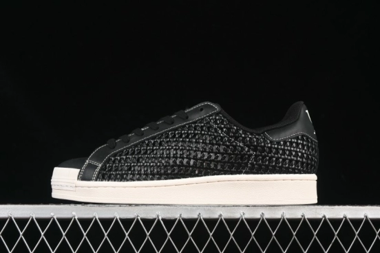 أديداس سوبرستار سوبرستار IE8878 حذاء رياضي كاجوال مثقوب من شيل توثيرات - IE8878