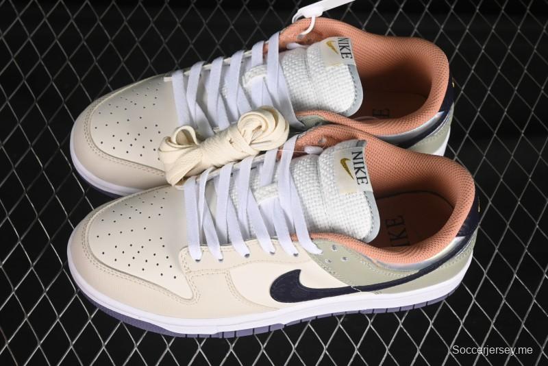 حذاء رياضي كاجوال منخفض من نايك دانك لو سووش بطبعة الأزهار - HV5750-133