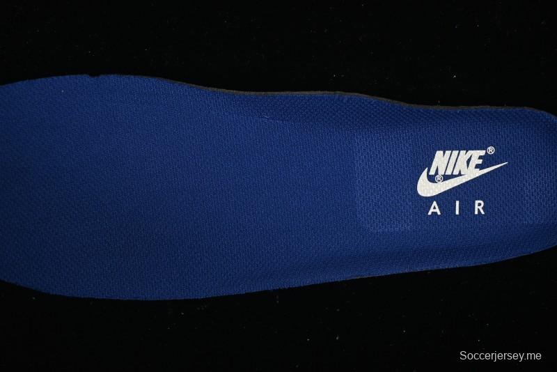 حذاء نايك اير فورس 1'07 المنخفض الكاجوال من نايك بتصميم وجه الشبح بخط أزرق - DF0188-053