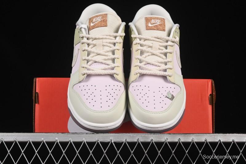 حذاء تزلج كاجوال كاجوال منخفض من نايك دانك لو بطبعة الأزهار - IB8876-661