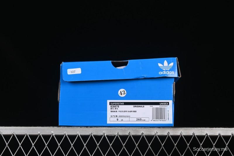 أديداس سوبرستار سوبرستار IE8878 حذاء رياضي كاجوال مثقوب من شيل توثيرات - IE8878