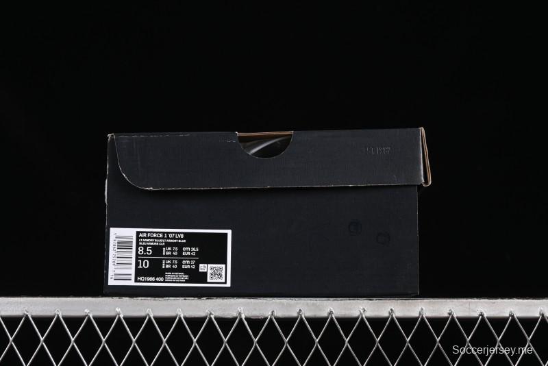 حذاء رياضي نايك اير فورس 1'07 منخفض كاجوال مع وسادة هوائية كاملة الطول - HQ1966-400