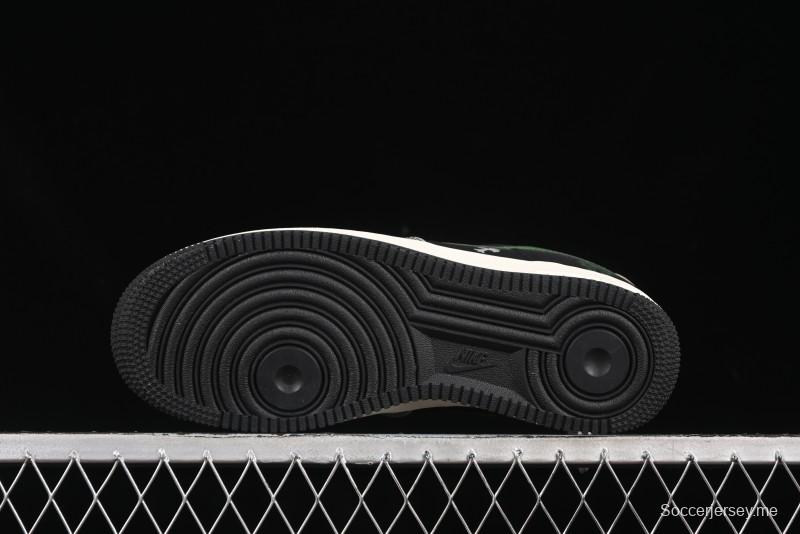 حذاء نايك اير فورس 1'07 منخفض من نايك اير فورس 1'07 كروم هارتس تعاون قلوب أسود أخضر سووش سنيكرز كاجوال - KK1988-074