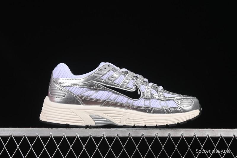 حذاء رياضي ريترو كاجوال P-6000 Prm من نايك بتصميم خفيف الوزن - CD6404-105