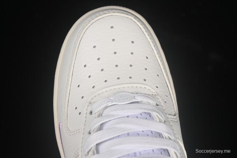 حذاء رياضي نايك اير فورس 1'07 منخفض مخصص كاجوال مع وسادة هوائية كاملة الطول - DD8959-100