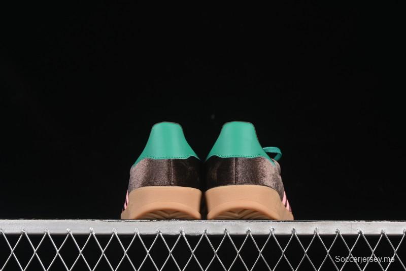 أديداس أوريجينالز جازيل إندور JI2714 حذاء رياضي ريترو كاجوال مضاد للانزلاق ومقاوم للاهتراء - JI2714