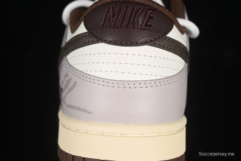 حذاء تزلج نايك دانك لو كوالا بارتي كوالا بارتي بشبكة مزعجة منخفضة - DD1503-124