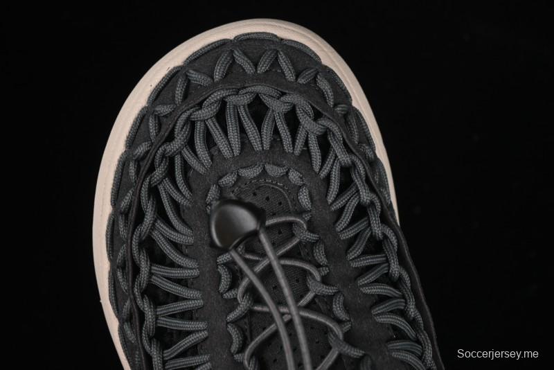 صندل رياضي مسطح منسوج بحزام مطاطي منسوج بحزام مطاطي للرياضات المائية الخارجية من كين يونيك - 1014097