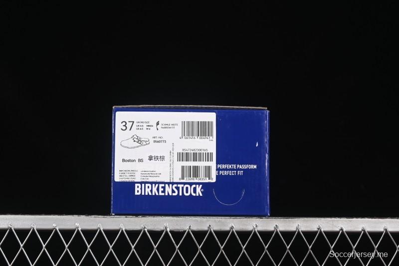 صندل اريزونا ذو وسادة قدم ناعمة من بيركنستوك أريزونا مع جلد الشامواه وبطانة من صوف اللامبسو - G.D4