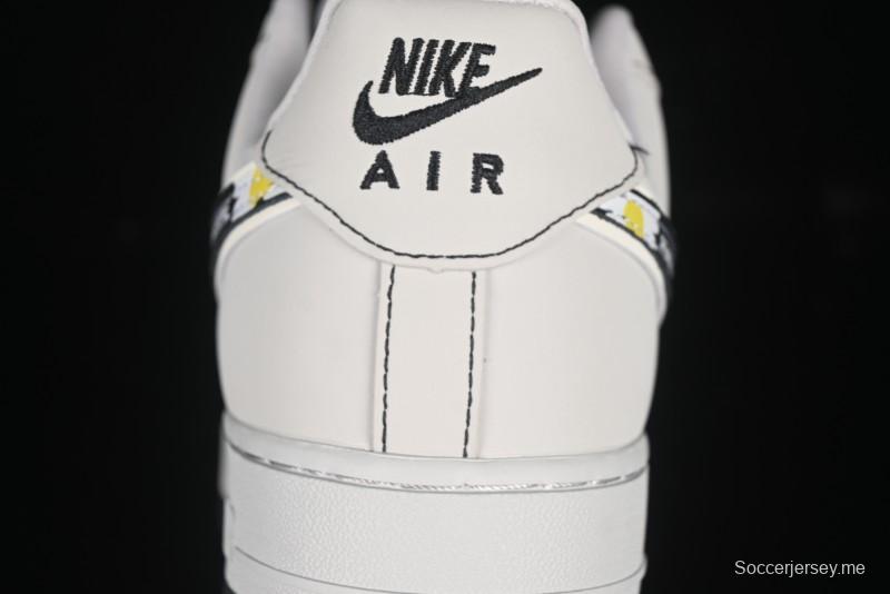 حذاء نايك اير فورس 1'07 منخفض GD Collaboration GD Collaboration Chrysanthemum Swoosh Sneakers Casual - DF0188-055