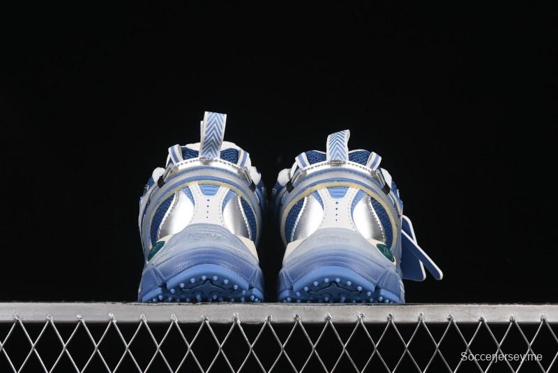 حذاء كاجوال كاجوال كاجوال أزرق اللون أزرق بربطة عنق مصبوغ من أوف وايت بي رايت - X.E5