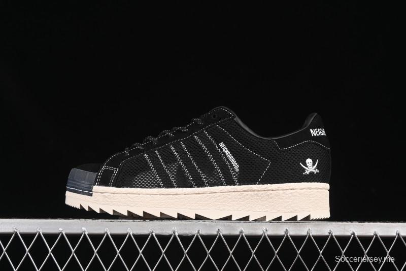 أديداس كلوت سوبرستار كلوت سوبرستار IE8879 حذاء رياضي كاجوال بتصميم مسنن - IE8879