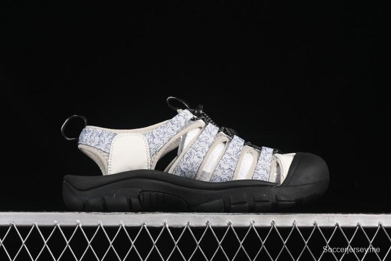 صندل كين نيوبورت الصيفي العصري المنسوج المائي المنسوج والمطاطي للمشي والأنشطة الخارجية - 1022258 زدرا