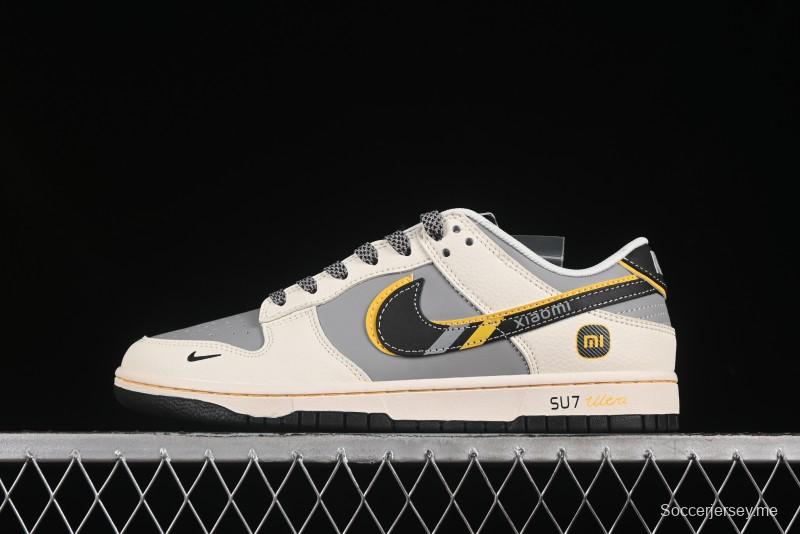 حذاء تزلج نايك SB Dunk Low Xiaomi SU7 ألترا الذكرى السنوية السابعة حذاء تزلج كاجوال منخفض الرقبة مخصص للذكرى السنوية - XX3168-166