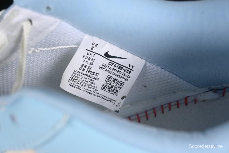 حذاء نايك اير فورس 1'07 المنخفض من نايك اير فورس 1'07 حذاء رياضي كاجوال من نايك مع وسادة هوائية كاملة الطول - DF0188-059