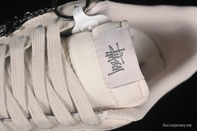 حذاء نايك اير فورس 1 '07 منخفض من نايك اير فورس 1 '07 ستوسي كولابوريشن ستوسي سنيكرز رمادي سووش رمادي سنيكرز كاجوال - XX3168-126